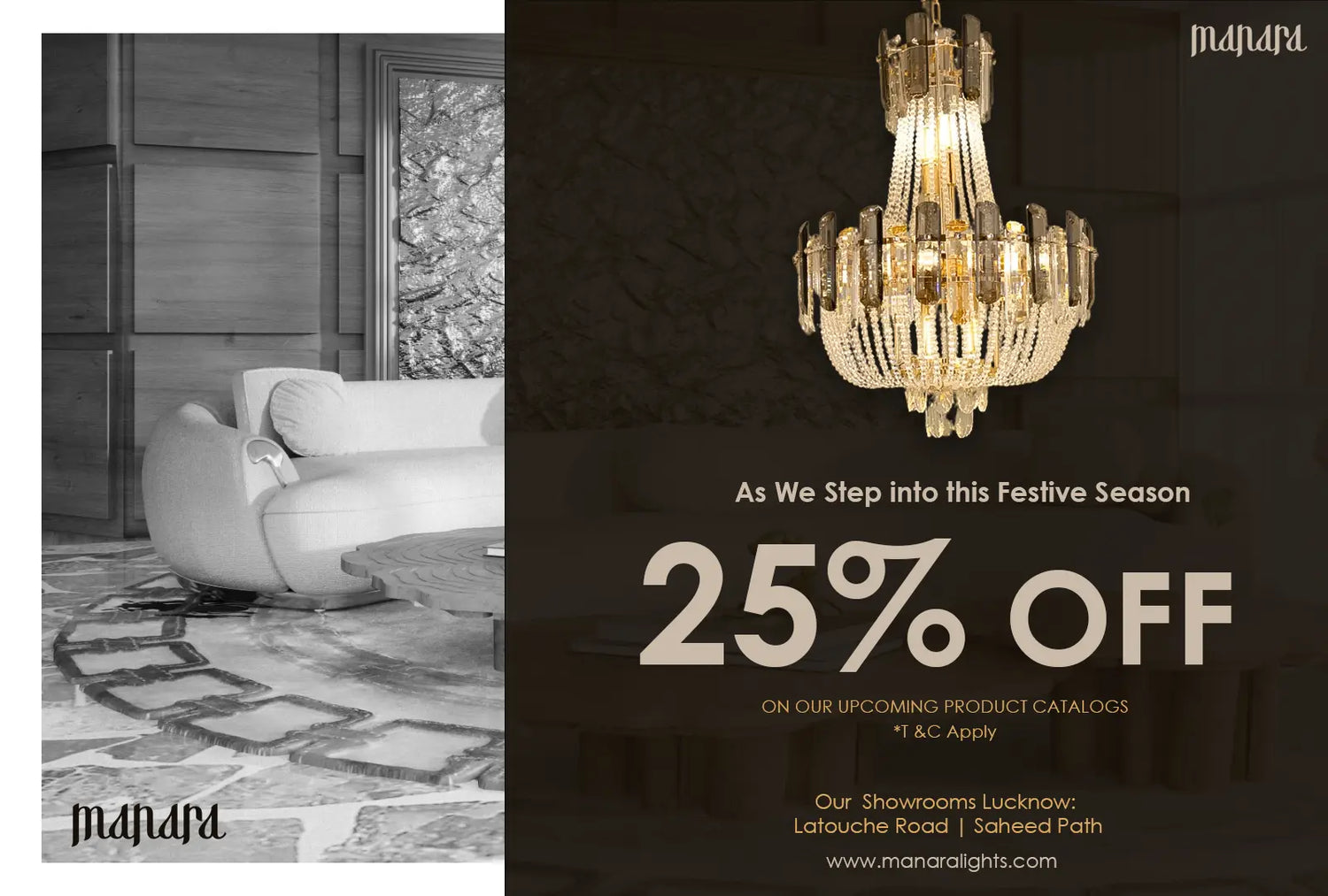 Designer decorative lighting for upscale interiors