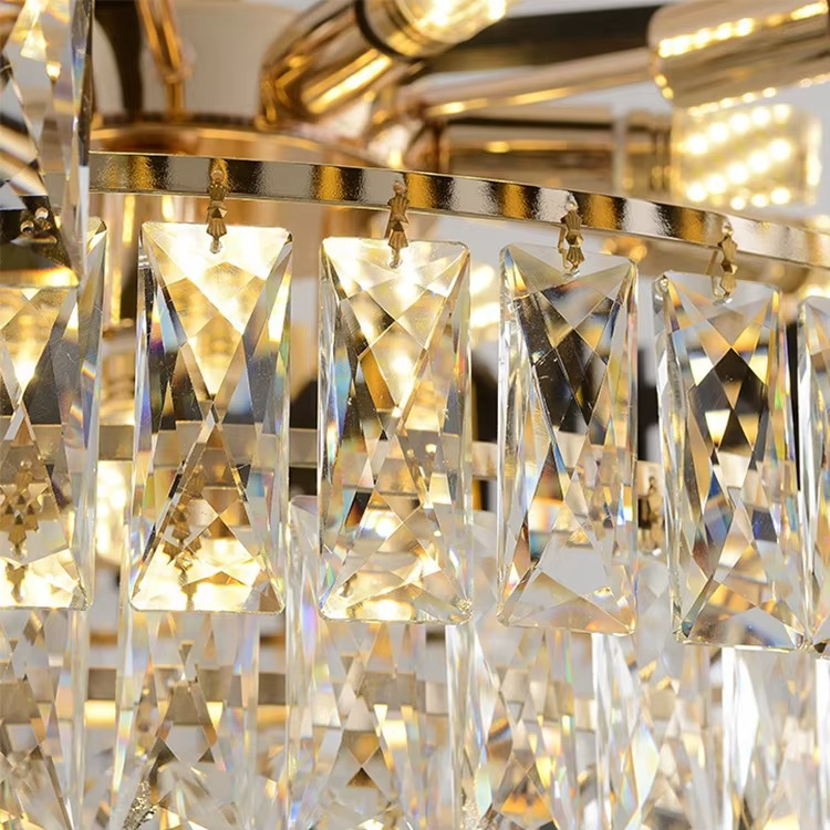Black Gold Mamba Chandelier