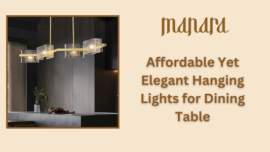 Hanging lights for dining table