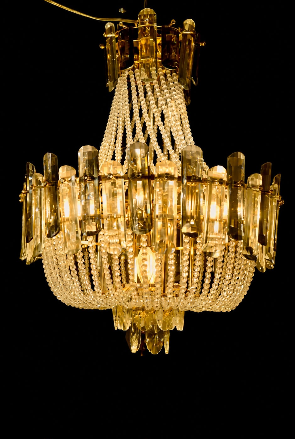Manara Aurelia Crystal Chandelier | Luxury Gold Chandelier