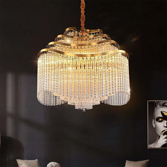 Golden Oasis Chandelier