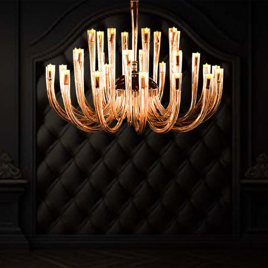 Valencia Gold Spanish Chandelier