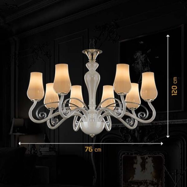 Renaissance Romance Chandelier - Image 2