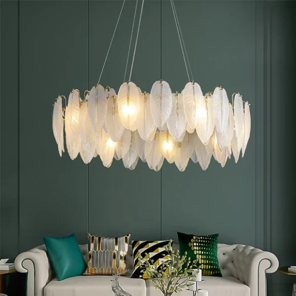 Casablanca Feather Chandelier