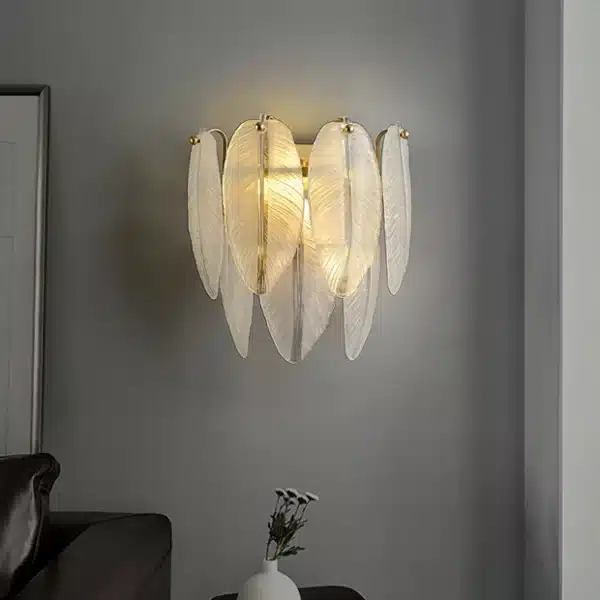 Casablanca Feather Wall Light - Image 2