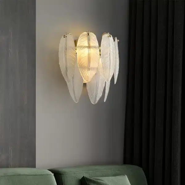 Casablanca Feather Wall Light - Image 3