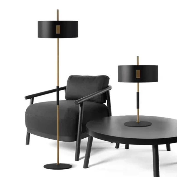 Dark Ring Floor Lamp - Image 4