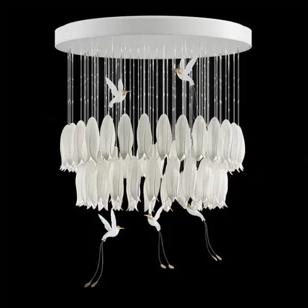 Blooming Bird Chandelier - Image 3