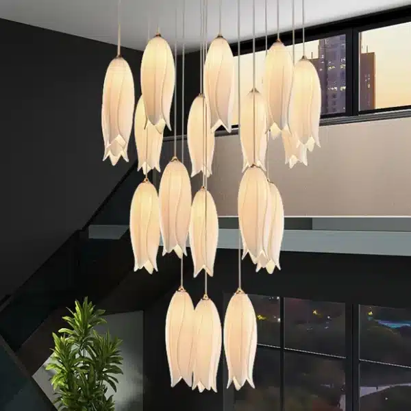 Blooming Bird Chandelier